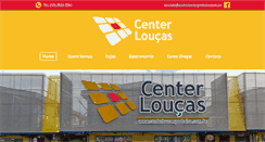Desktop Screenshot of centerloucaspedreira.com.br