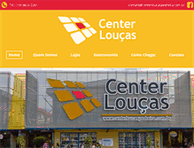 Tablet Screenshot of centerloucaspedreira.com.br